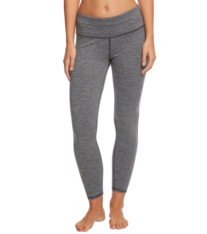 prAna Caraway Yoga Leggings Black Birdeye / L