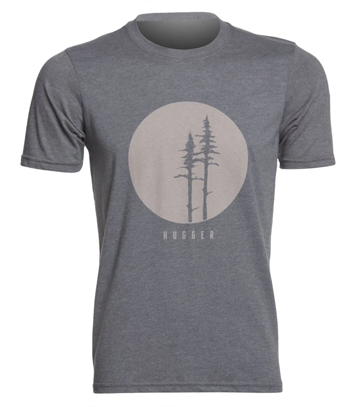 prAna Men's Tree Hugger Yoga Tee Charcoal / L