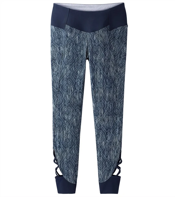 prAna Josette Yoga Capris Dress Blue / L