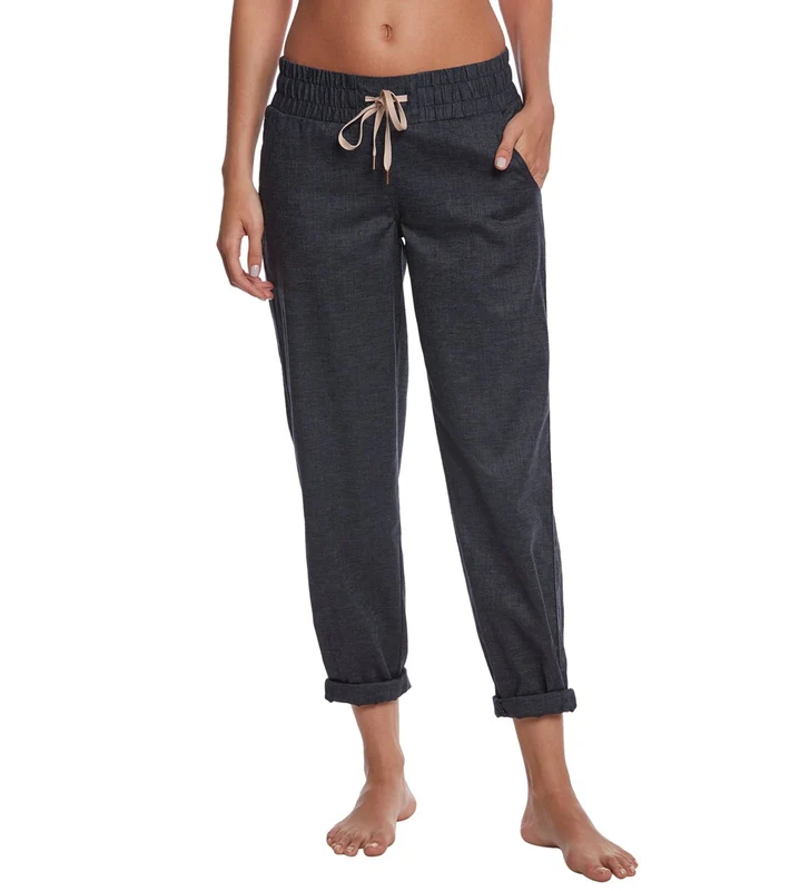 prAna Shala Cropped Joggers Black / L