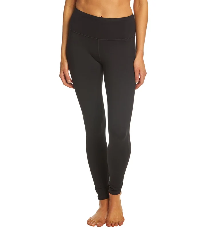 prAna Transform High Waisted Yoga Leggings Black / XS