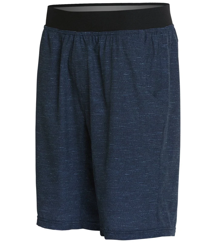 prAna Men's Super Mojo Yoga Shorts Blue Trek / S