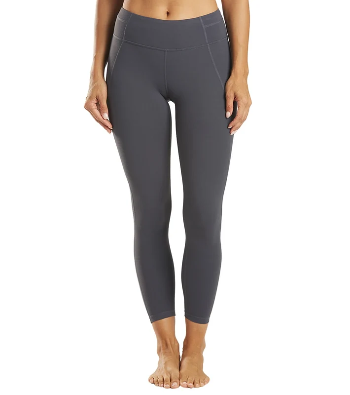 prAna Momento 7/8 Yoga Leggings Coal / S