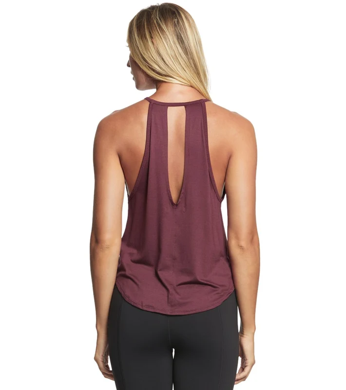 prAna Reylian Top Black Cherry / XL