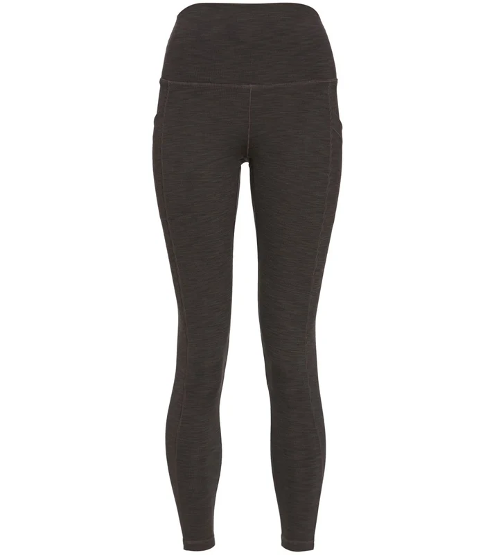 prAna Becksa 7/8 Yoga Leggings Black Heather / XS