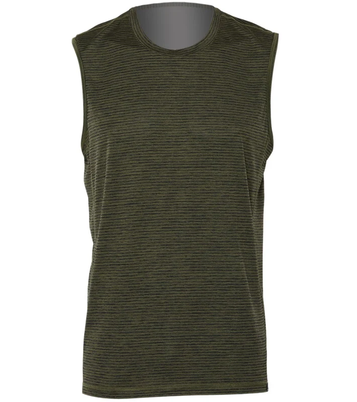 prAna Men's Hardesty Muscle Tee Cargo Stripe / XXL