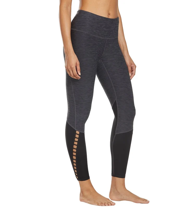 prAna Bohemio 7/8 Leggings Black Heather / XS