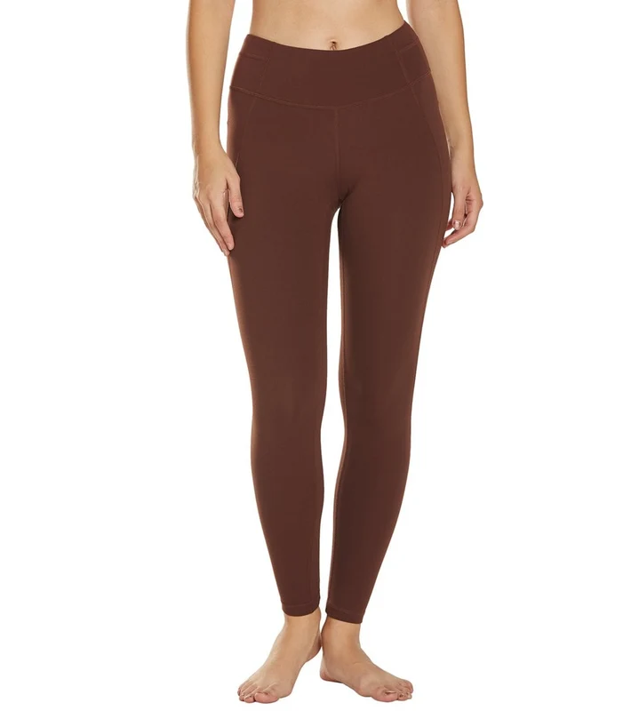 prAna Momento 7/8 Yoga Leggings Cocoa / M