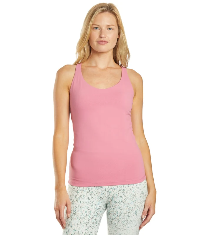 prAna Everyday Support Yoga Top Rosa / XS