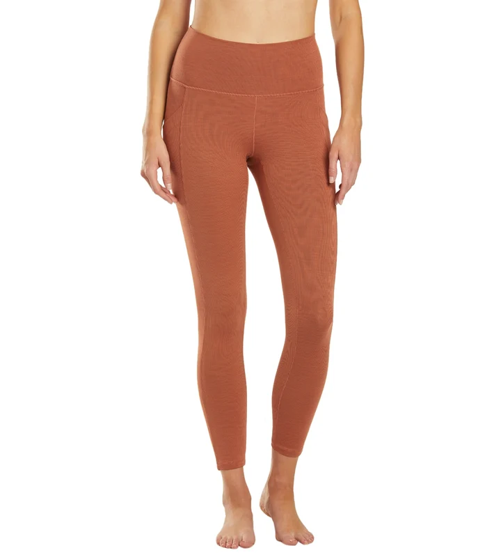 prAna Becksa 7/8 Yoga Leggings Liqueur Heather / M