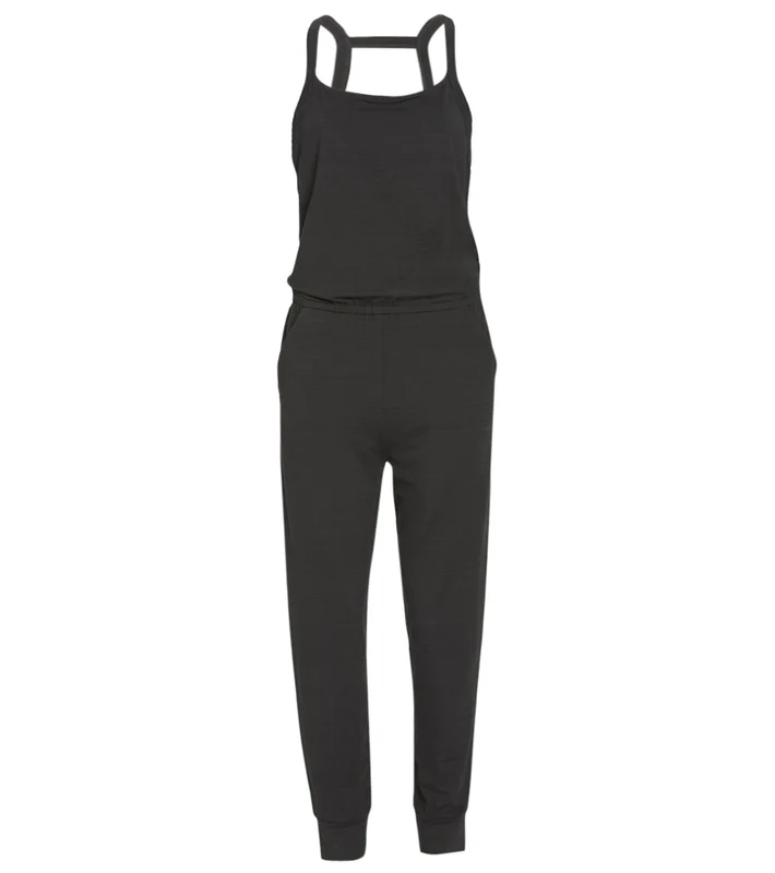 prAna Inigma Jumpsuit Solid Black / M