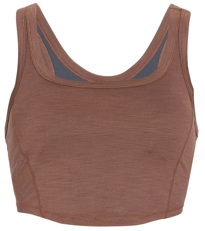 prAna Becksa Bralette Flannel Heather / M