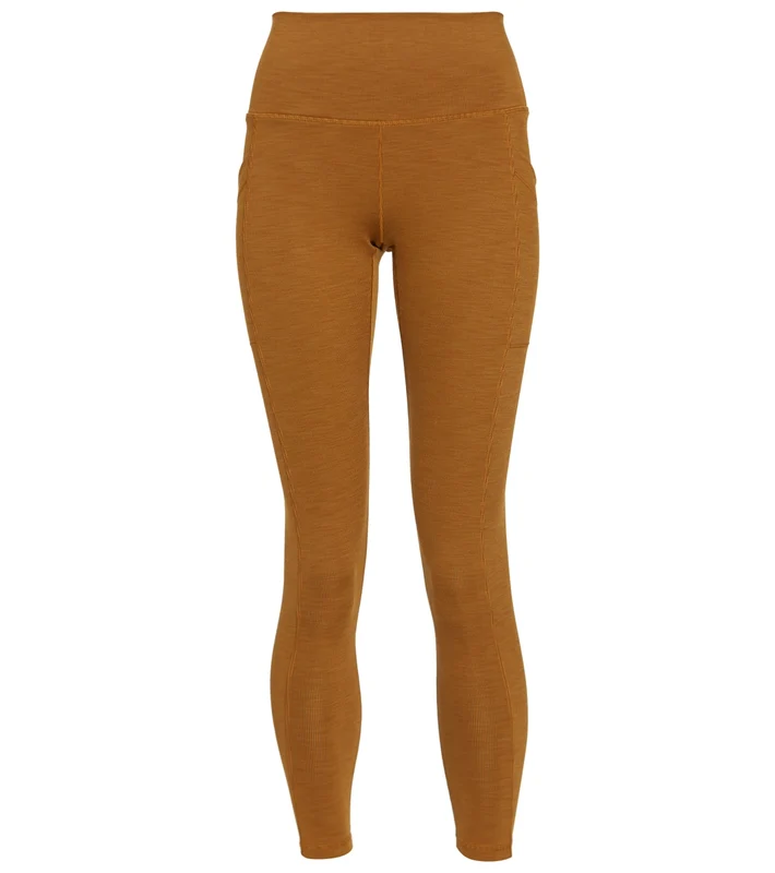 prAna Becksa 7/8 Yoga Leggings Antique Bronze Heather / S
