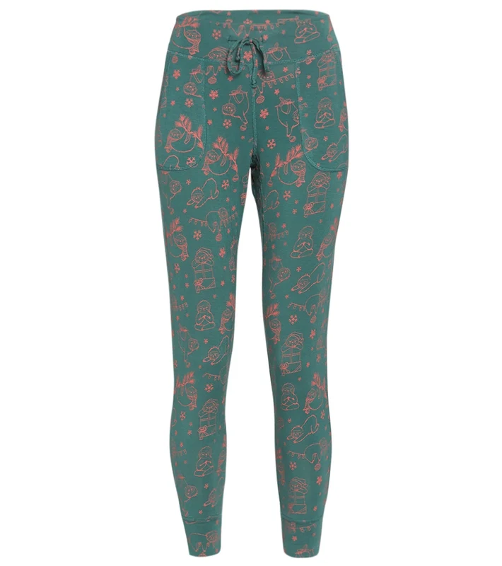 prAna Langley PJ Joggers Peacock Sloo / XL