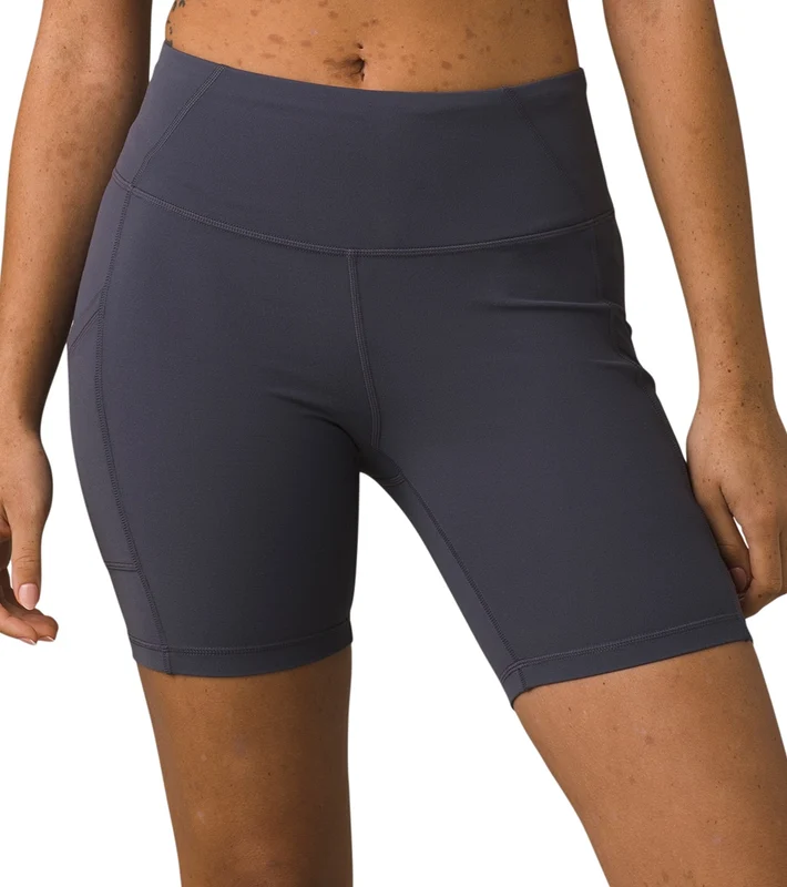 prAna Electa Yoga Shorts Coal / M