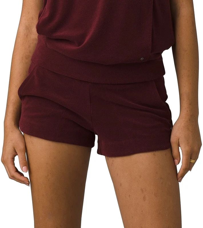 prAna Mestia Yoga Shorts Maroon / S