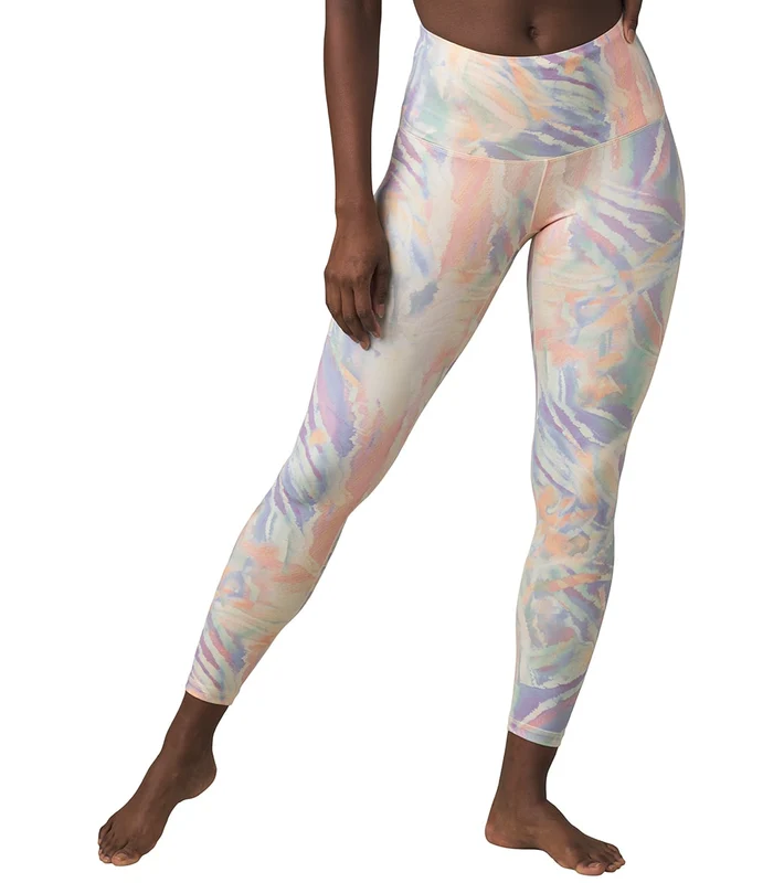prAna Kimble Printed 7/8 Yoga Leggings Luminescence / L