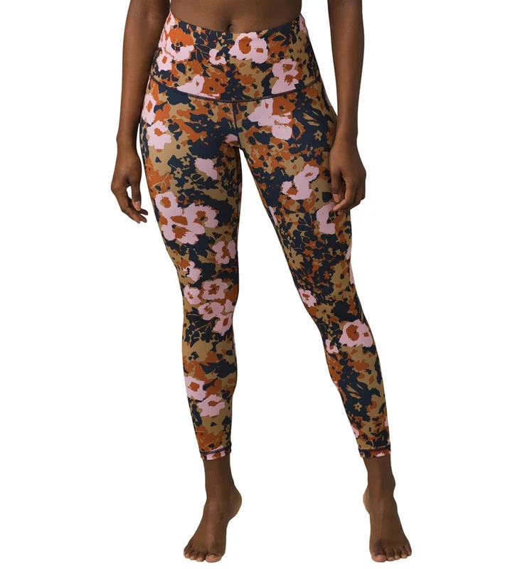 prAna Kimble Printed 7/8 Legging Nordic Pink Wildflower / S
