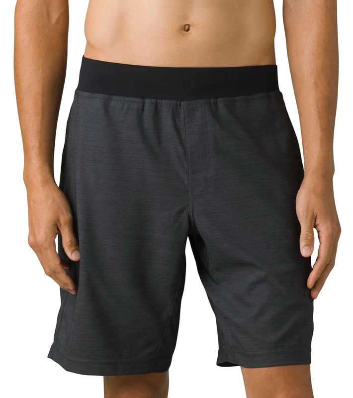 prAna Men's Peak to Creek Short Charcoal Heather / XL