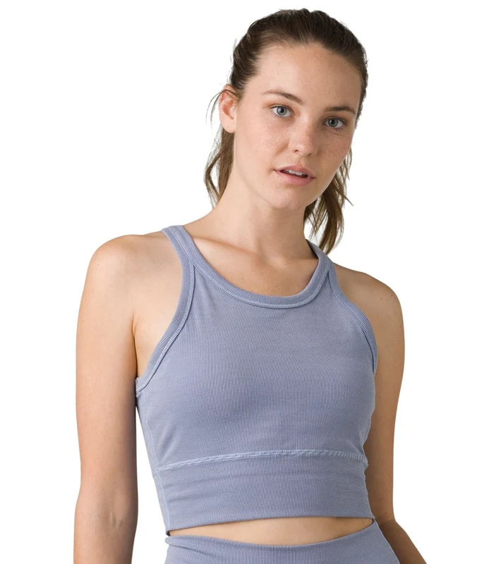prAna Becksa Bralette Morning Glory Heather / XL