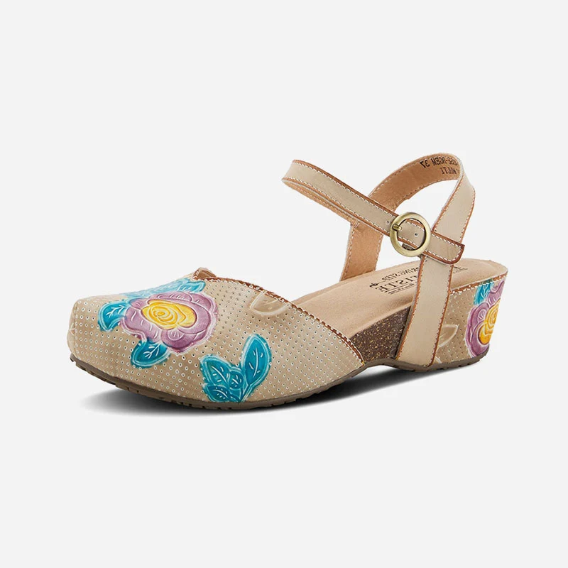 Lizzie Rose Beige Multi 41
