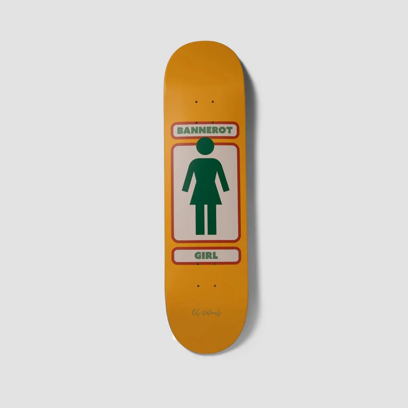 Girl OG Naturals Bannerot Skateboard Deck - 8.25" 8.25 Inches