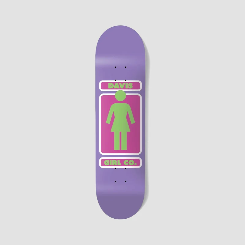 Girl 93 Til W51 Rowan Davis Twin Tail Skateboard Deck - 8.5" 8.50 Inches