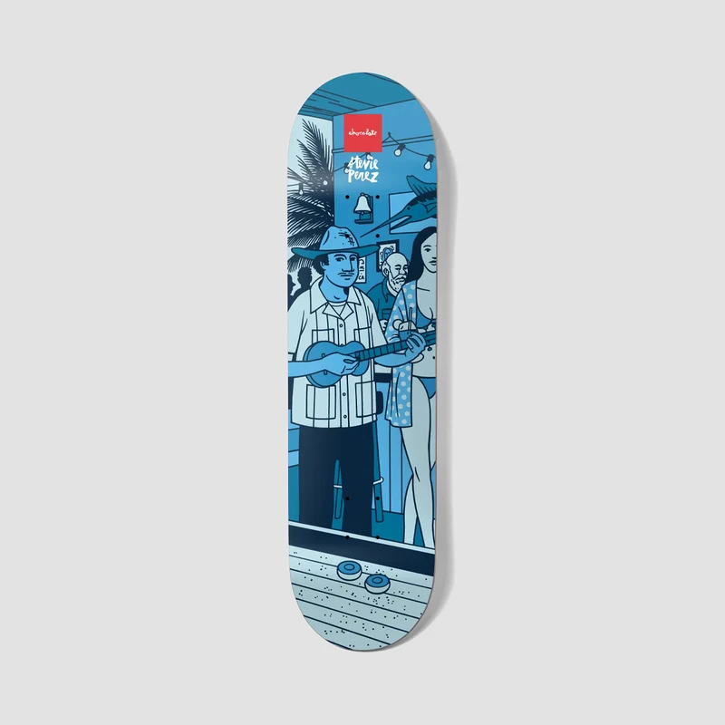 Chocolate Bar Series III Stevie Perez Skateboard Deck - 8.4" 8.40 Inches