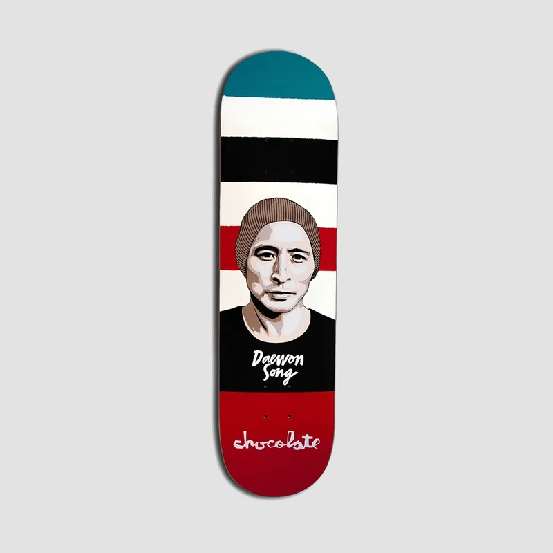 Chocolate Daewon Song Portrait Skateboard Deck - 8.25" 8.25 Inches