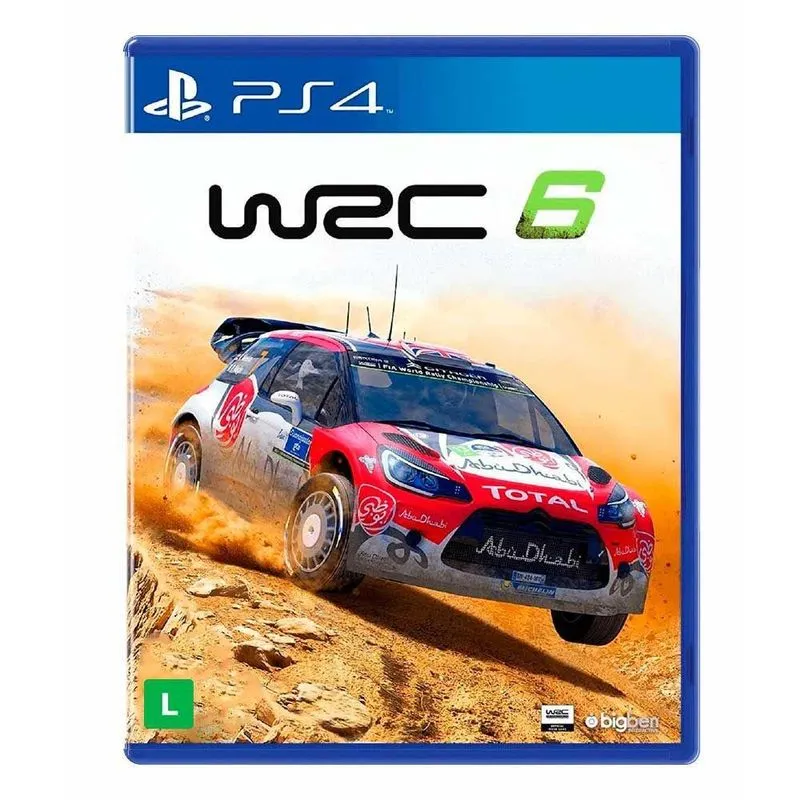 Jogo WRC 6: FIA World Rally Championship - PS4