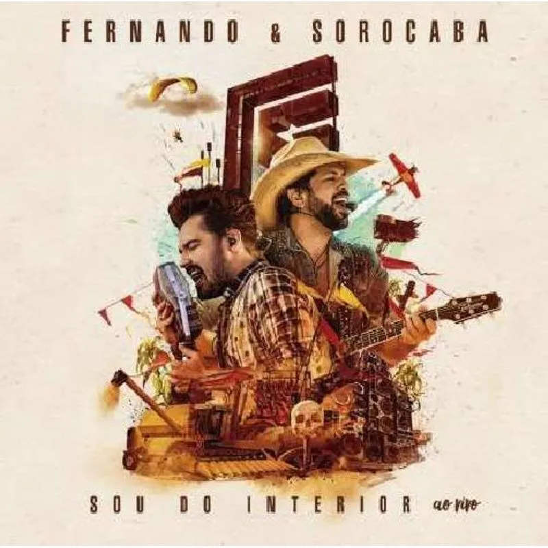 Cd Sou Do Interior - Fernando E Sorocaba (16 Músicas)