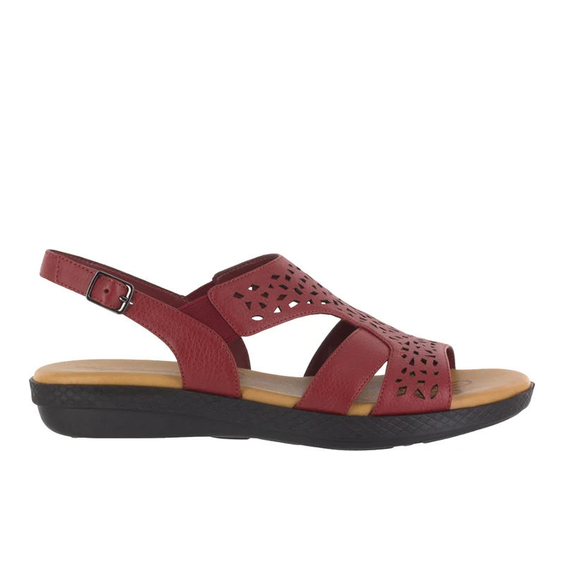 Bolt Cut Out Slingback Sandals 11 / Extra Wide