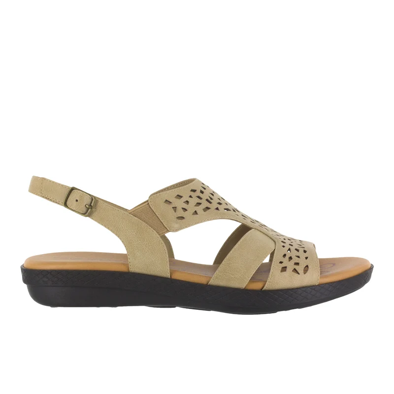 Bolt Cut Out Slingback Sandals 8 / Narrow
