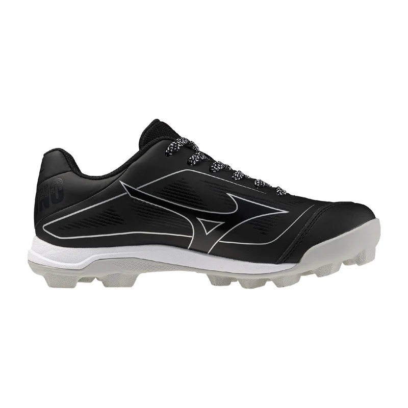Mizuno Cushionrevo Diamond Jr Low Baseball Cleat (2026) 2.5 / Black/White