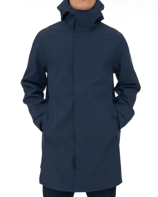 Aquascutum Therma-S Long Parka Navy M