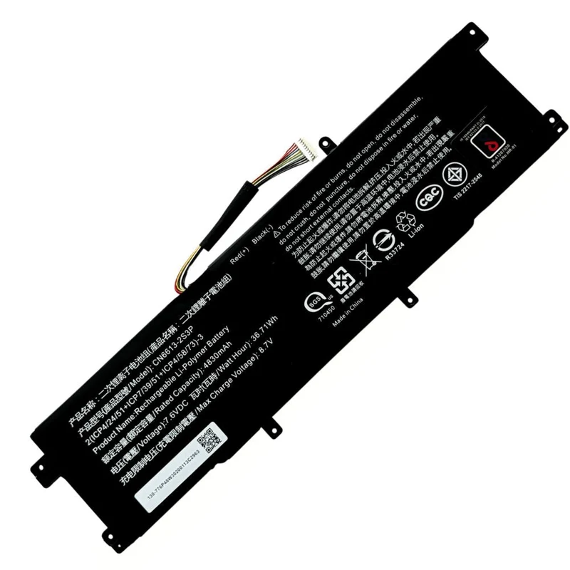 BUY [ORIGINAL] Avita NS14A2 Laptop Battery - 7.6V 36.71Wh CN6613-2S3P