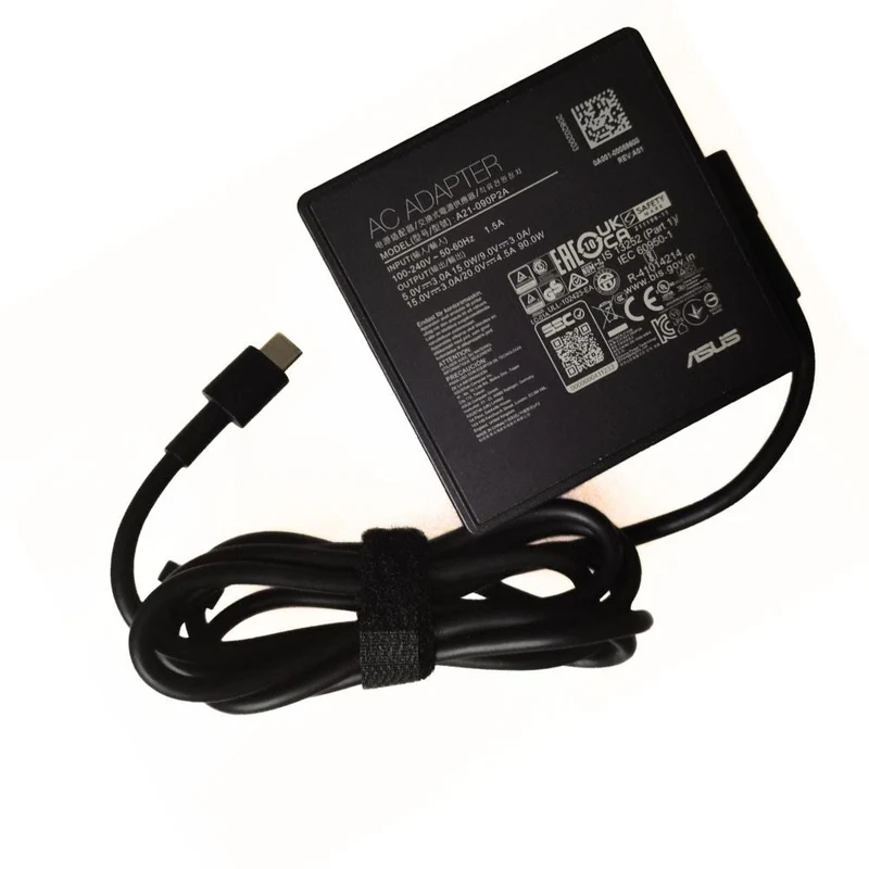 [ORIGINAL] Asus Vivobook S 14 OLED m3402r Laptop Charger - 90W-Type C Ac Adaptor