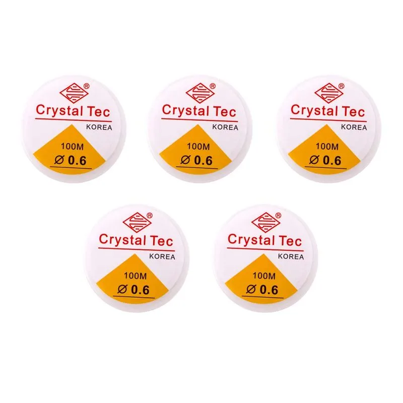 FIO DE SILICONE 0.6MM COM 01 ROLO DE 100M 098 - Transparente