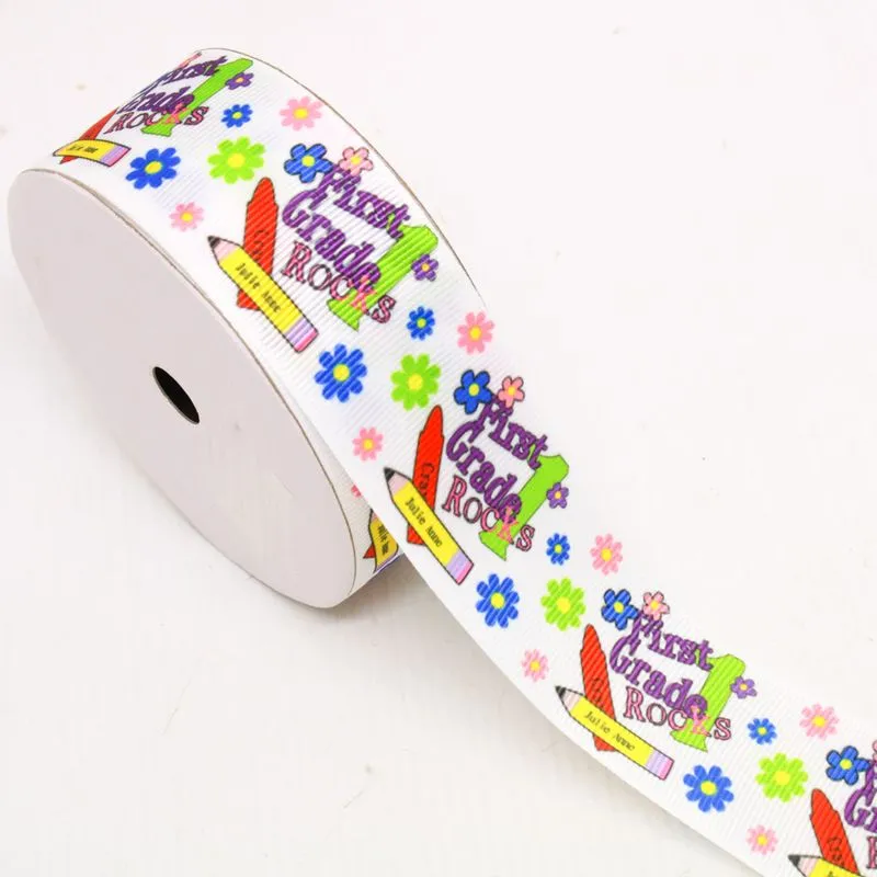 Fita De Gorgurao Escolar First 38Mm Em Poliester Com 01 Metro 209 - Branco Z9