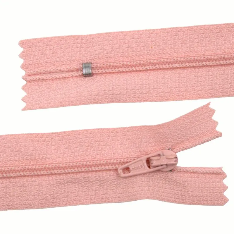 Zíper Comum 50Cm Em Nylon Com 01 Unidades 429 - Nude