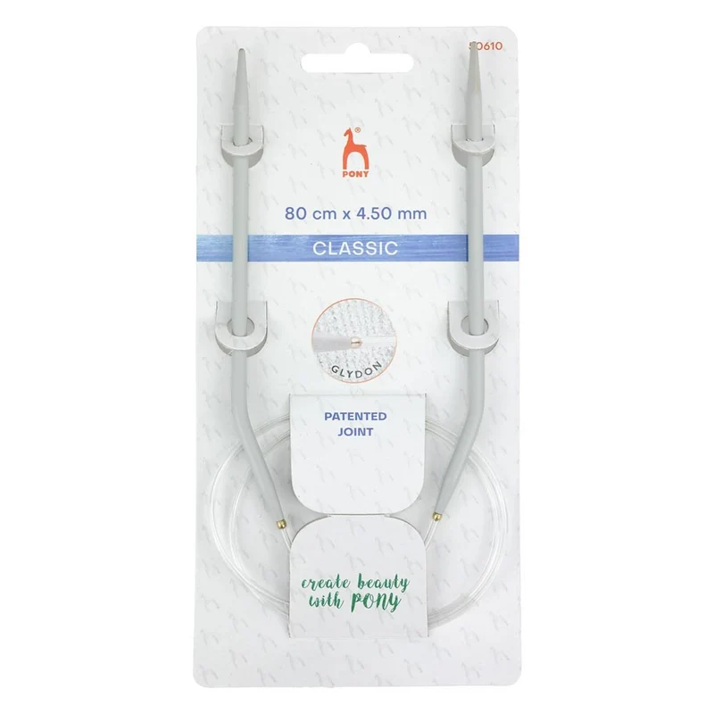 Pony Circular Needles 80cm x 4.5mm OS