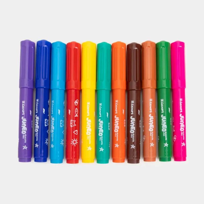Marcador lavable Luxor punta redonda x 12 unidades