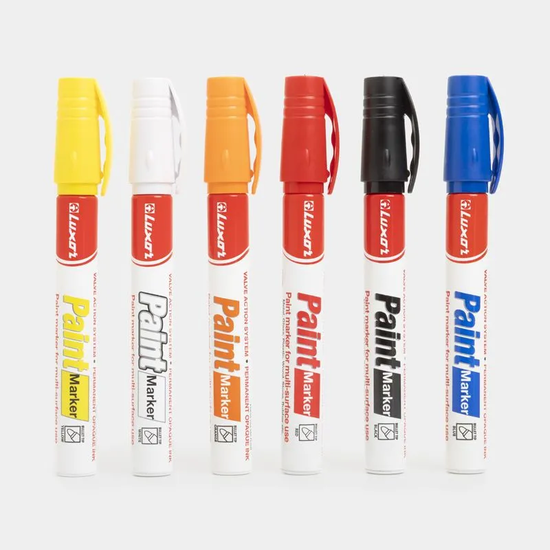 Marcador de pintura x 6 unidades