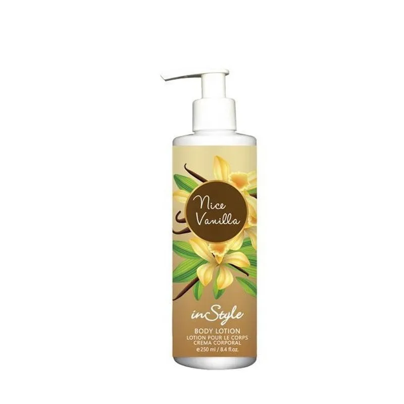 Loção Hidratante Nice Vanilla - Frag. Baunilha - 250 Ml