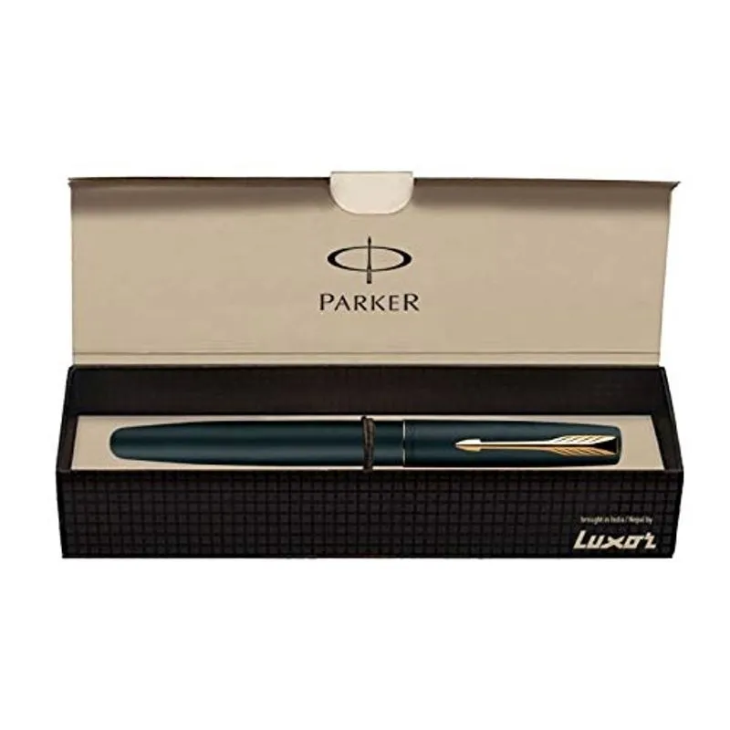 Caneta-tinteiro Parker Frontier Matte Black gt - ponta fina