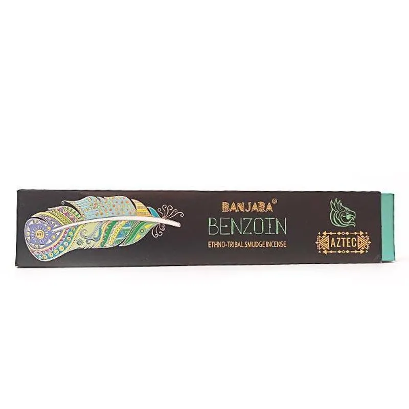 Incenso Banjara Benzoin 15g - Purificador Ambientes