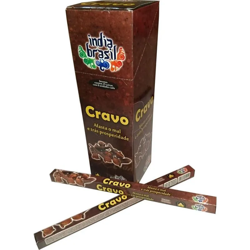 Incenso Índia Brasil Cravo