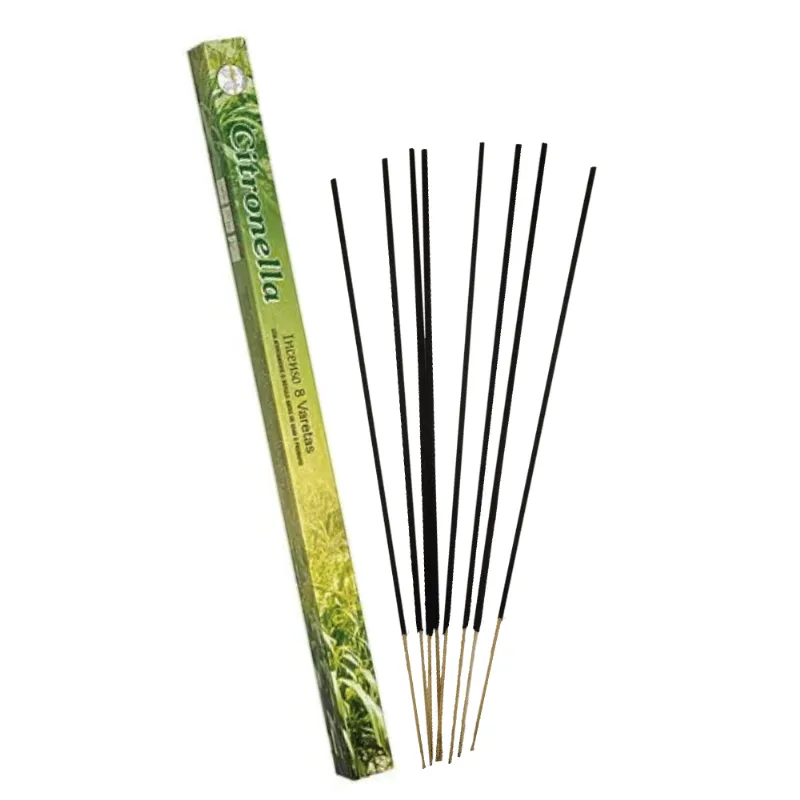 Incenso em Vareta c/ 8 Unidades - Citronella - Un Flute