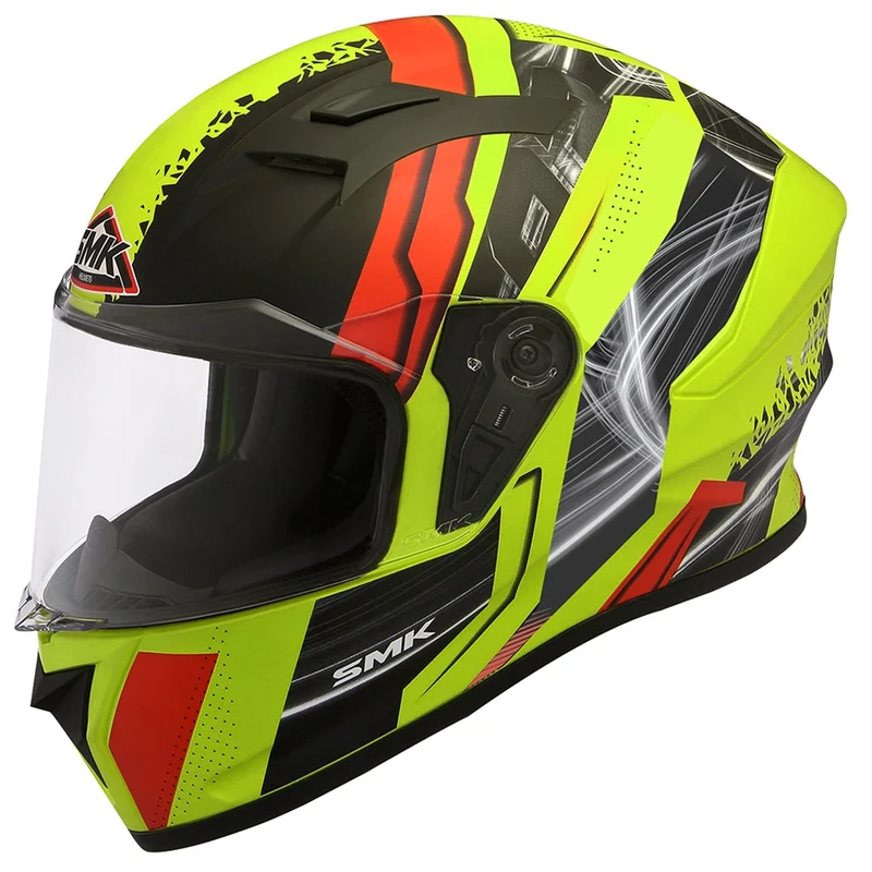 SMK STELLAR SWANK DECORADO MATE MA423 Moto Integral Capacete M / MATE (MA423)
