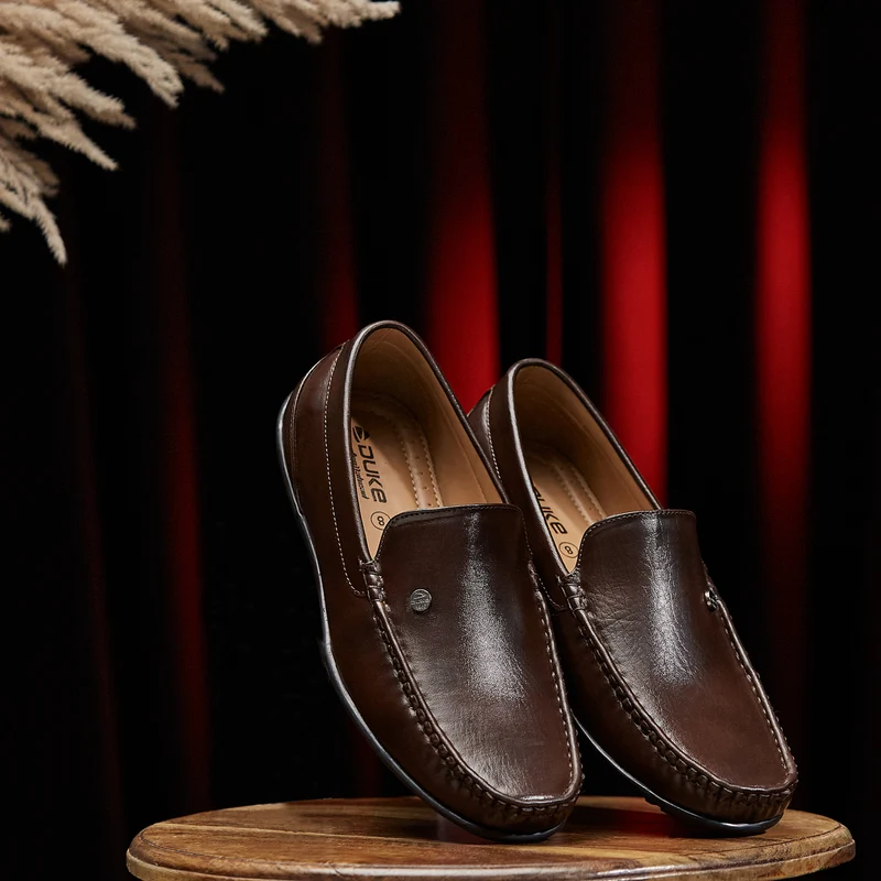 Duke Men Loafers (FWOL672) Brown / UK 11 / Solid